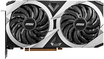 MSI Radeon RX 6700 XT MECH 2X 12G OC Gaming Graphics Card - 12GB GDDR6, 2620MHz, PCI Express 4, 192-bit, 3x DP v 1.4, HDMI 2.1 (Supports 4K & 8K)