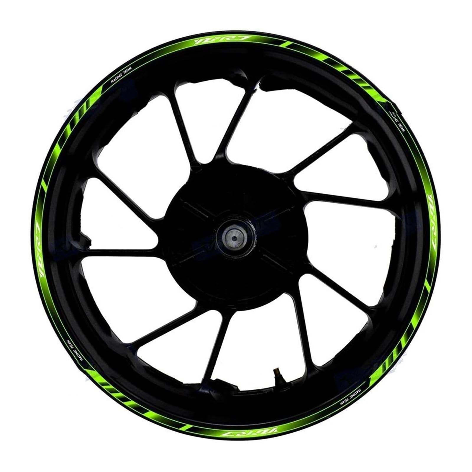 Motorcycle Accessories Front Rear Set Rim Sticker Wheel Decal Hub for Yamaha YZF R7 YZF-R7(Style 18)