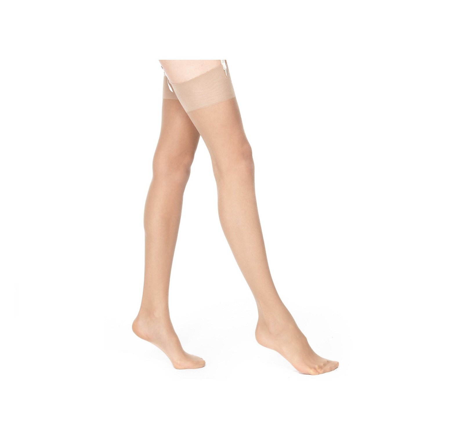 MytoptrendzSheer Stockings Plain Top