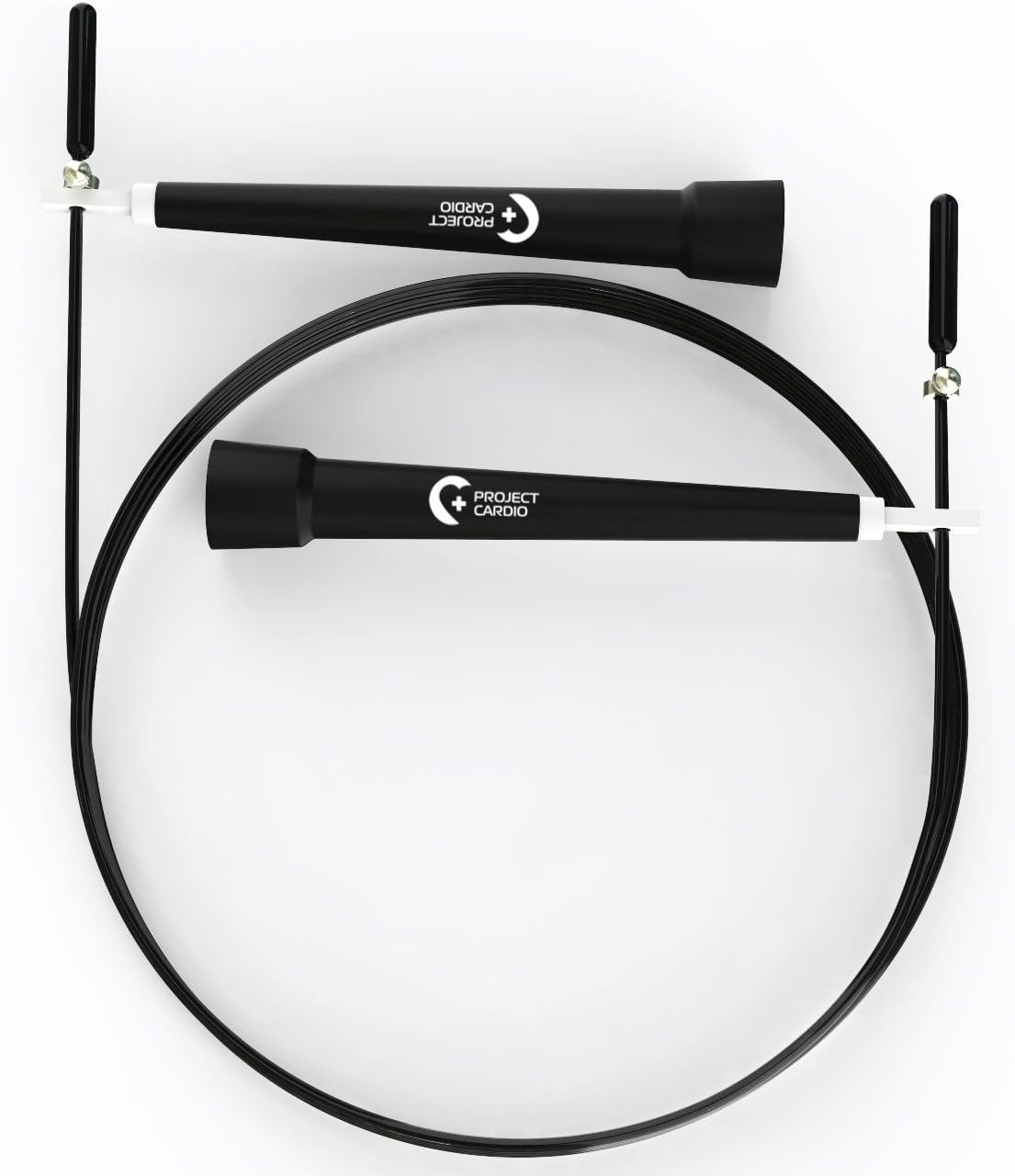 ProCardio Speed Jump Cable Rope - Best Performance - Ultra Fast - Best for Mastering Double Unders - Better Than Leading Brands - Must Have Workout Equipment for Beginner to Advanced Athletes - Fully Adjustible - Comfortable Grips and Smooth Metal Bearings for Speed - Best 30 Days 'Peace of Mind' Guarantee