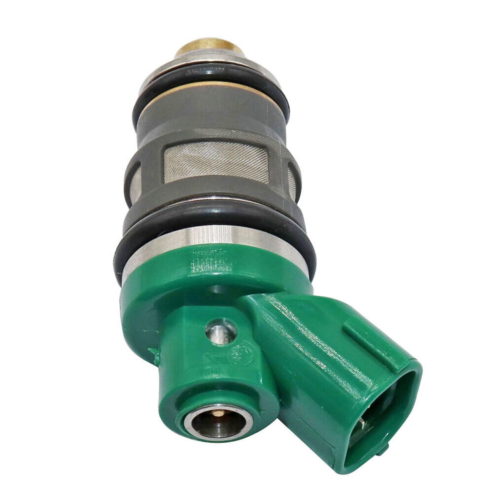 Iniettore di Carburante 3 Pezzi 15710-87J00 per Suzuki DF40-DF50 1999-2010, ABS + metallo, Verde