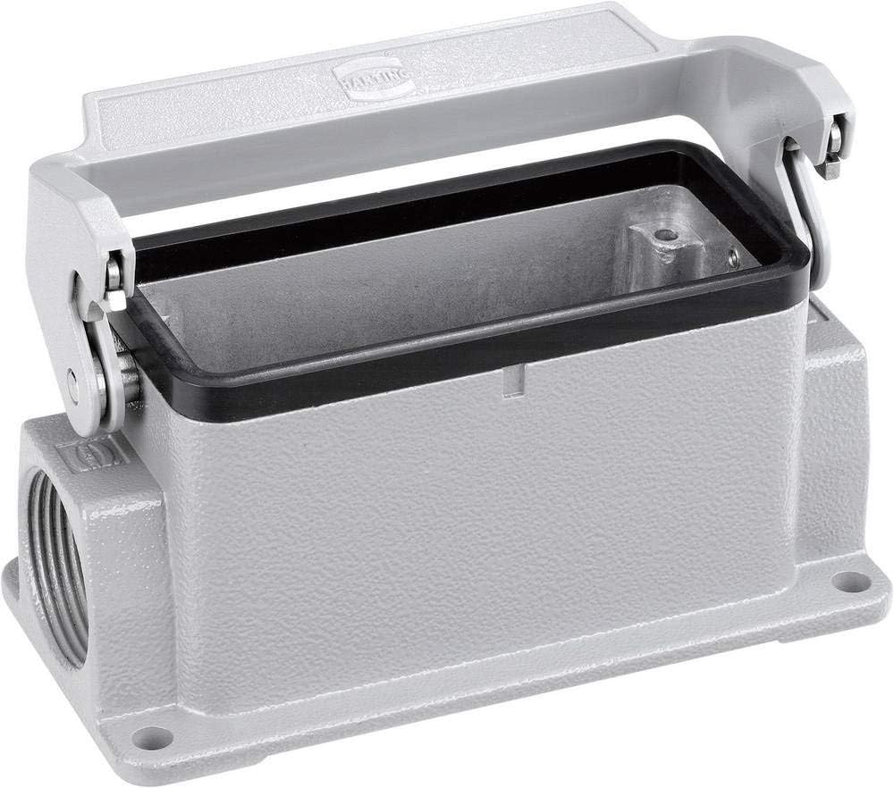 Harting 09300161250 Heavy Duty Power Connectors SURFACE MOUNTING HSG HAN 16B 1 SIDE ENTRY