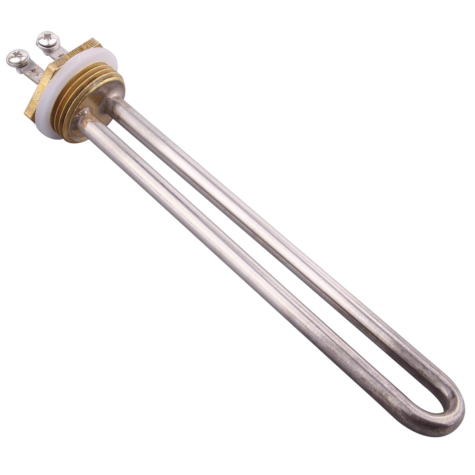 DERNORD 1500 W Heating Element 220 V Electric Brewing Water Heater 1 Inch BSP Thread Copper Flange