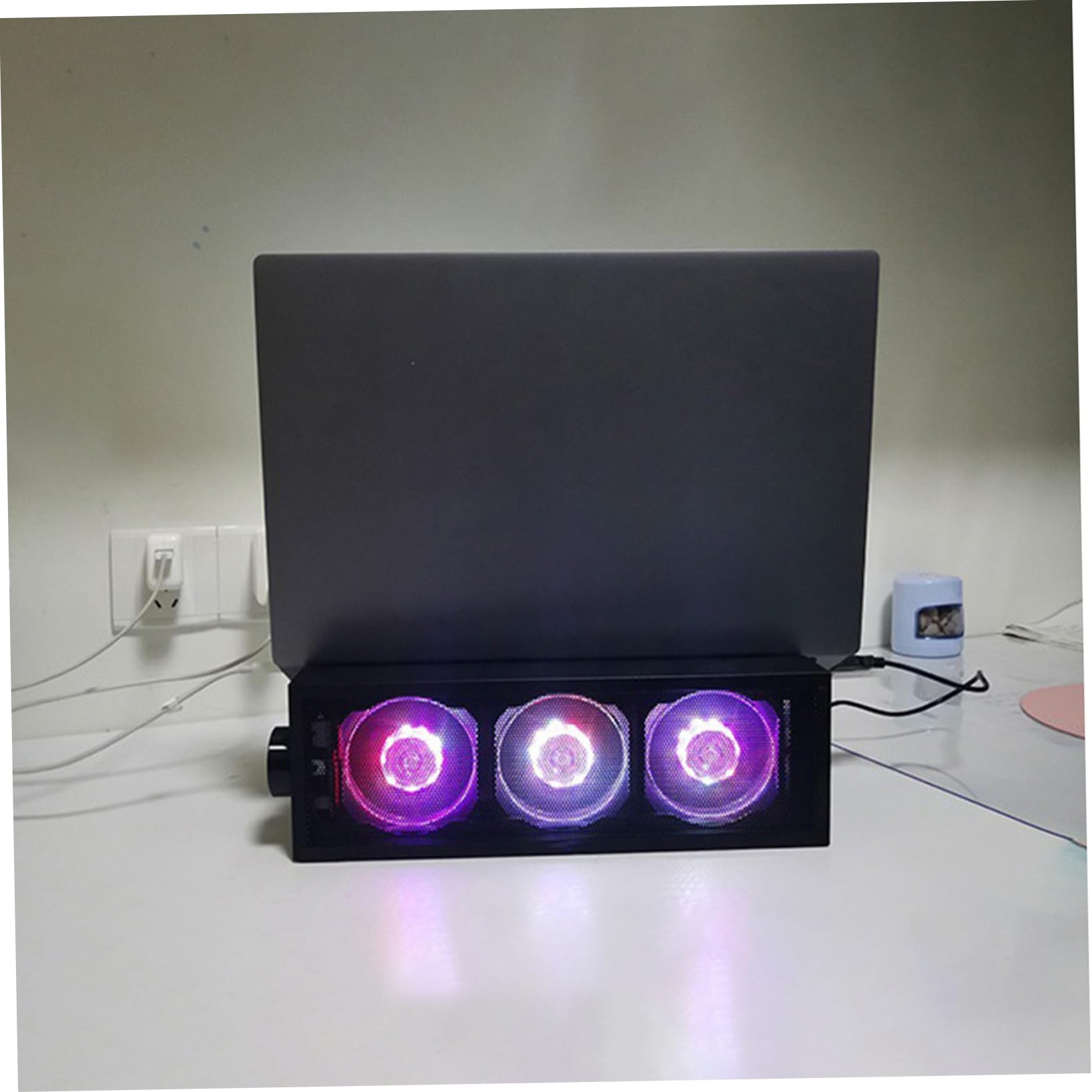 Support de Refroidissement pour RGB à 3 Vitesses Ordinateur Portable