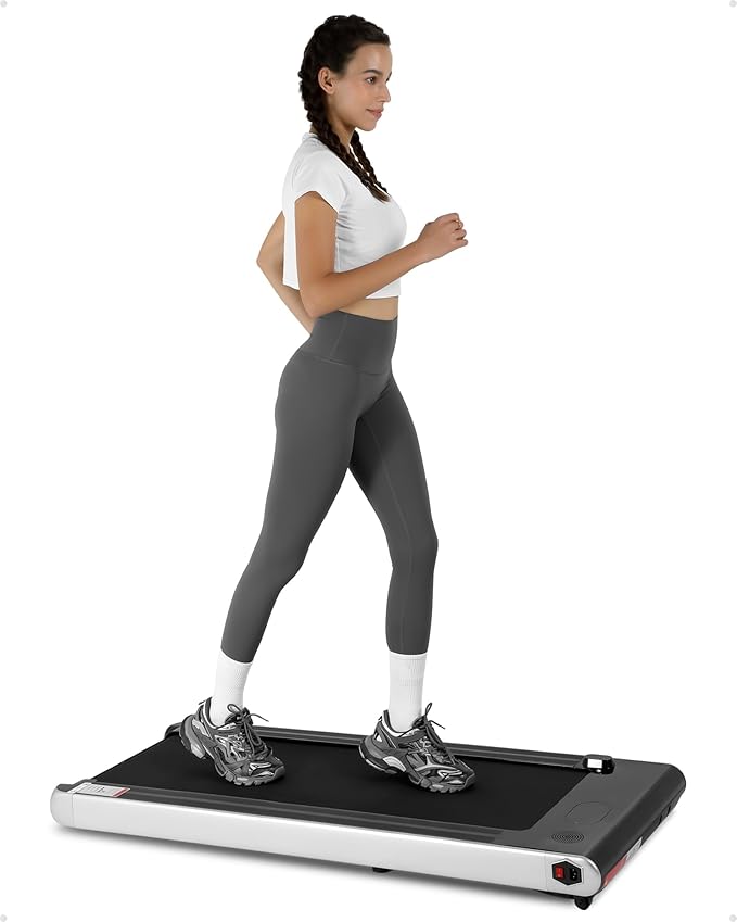 Caminadora Garvee 2.25 HP para Escritorio, Portátil, 265 LBS, Plegable miniatura 2