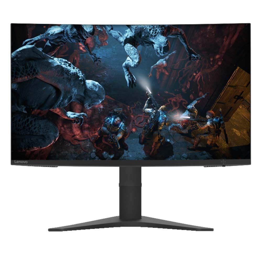 Lenovo G32qc-10 31.5" WQHD Curved Screen WLED Gaming LCD Monitor - 16:9 - Black - 32" Class - Vertic