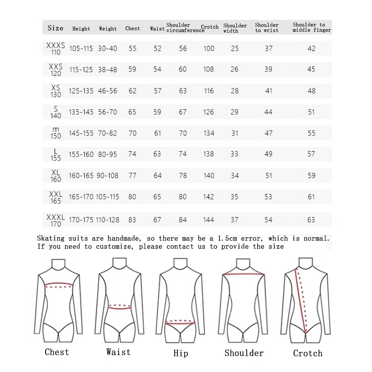 Maillot De Danza Patinaje para Mujer Leotardo Manga Larga De Gimnasia Rítmica con Falda Tul Y Pedrería Brillante Disfraz De Bailarina Baile Competición Adulto