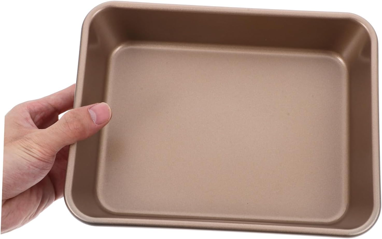 PRETYZOOM 3pcs Deep Baking Pan Nonstick Bakeware for Lasagna Casserole Brownies Rectangle Baking Trays for Oven Use