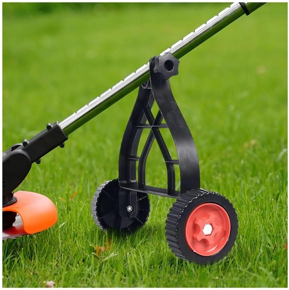 Lawn Mower Adjustable Support Wheels Fit For Push Lawn Mower Stand Auxiliary Wheels Brush Cutter Part