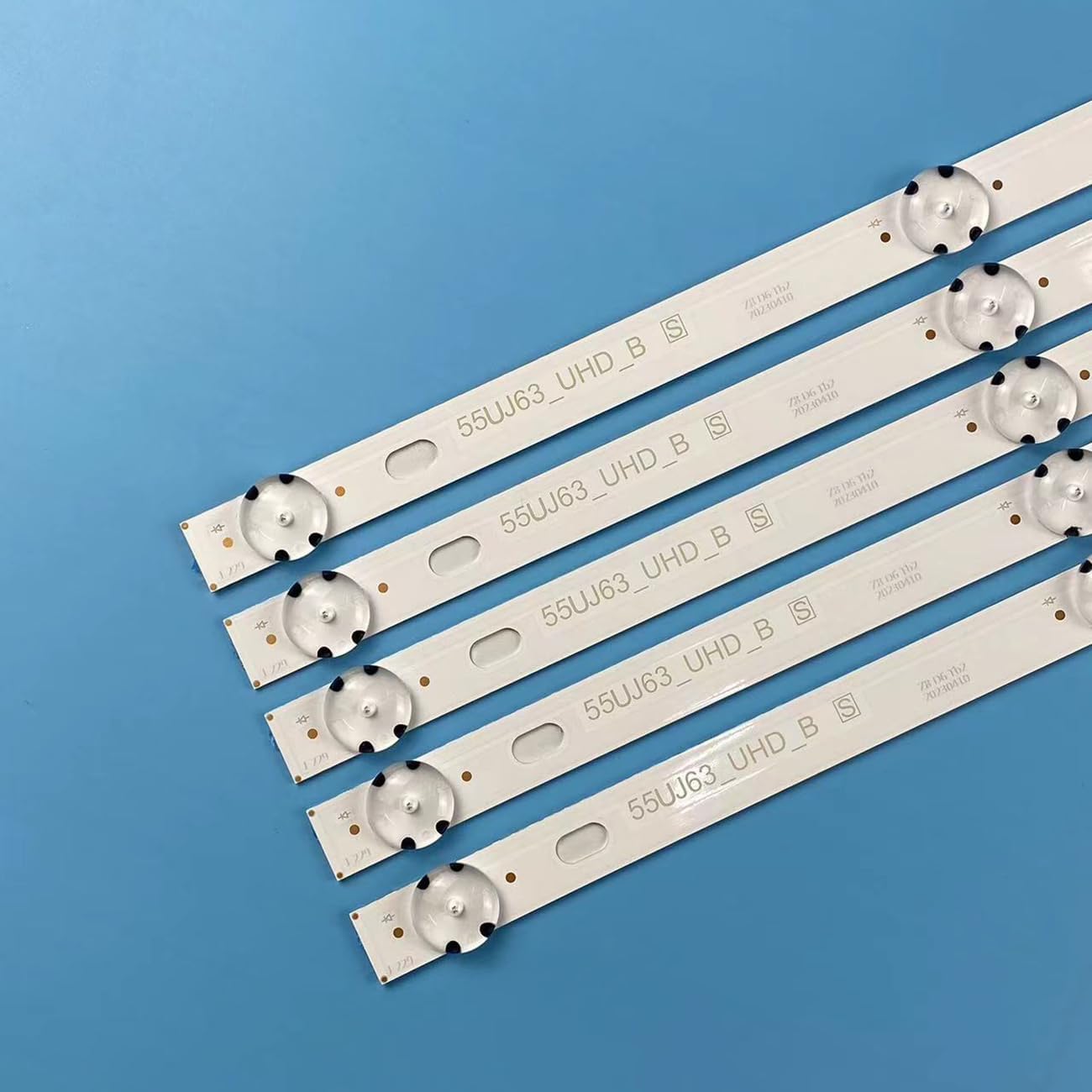 55C725 Backlight Strips for 55 inch LED TV 2X12LED A & 2x14LED B 4pcs Set -  Dip Electronics LAB Shop LED バックライト ストリップ 8 ランプ LG 55 インチ TV Innotek 17Y 55INCH_B-TYPE SSC_