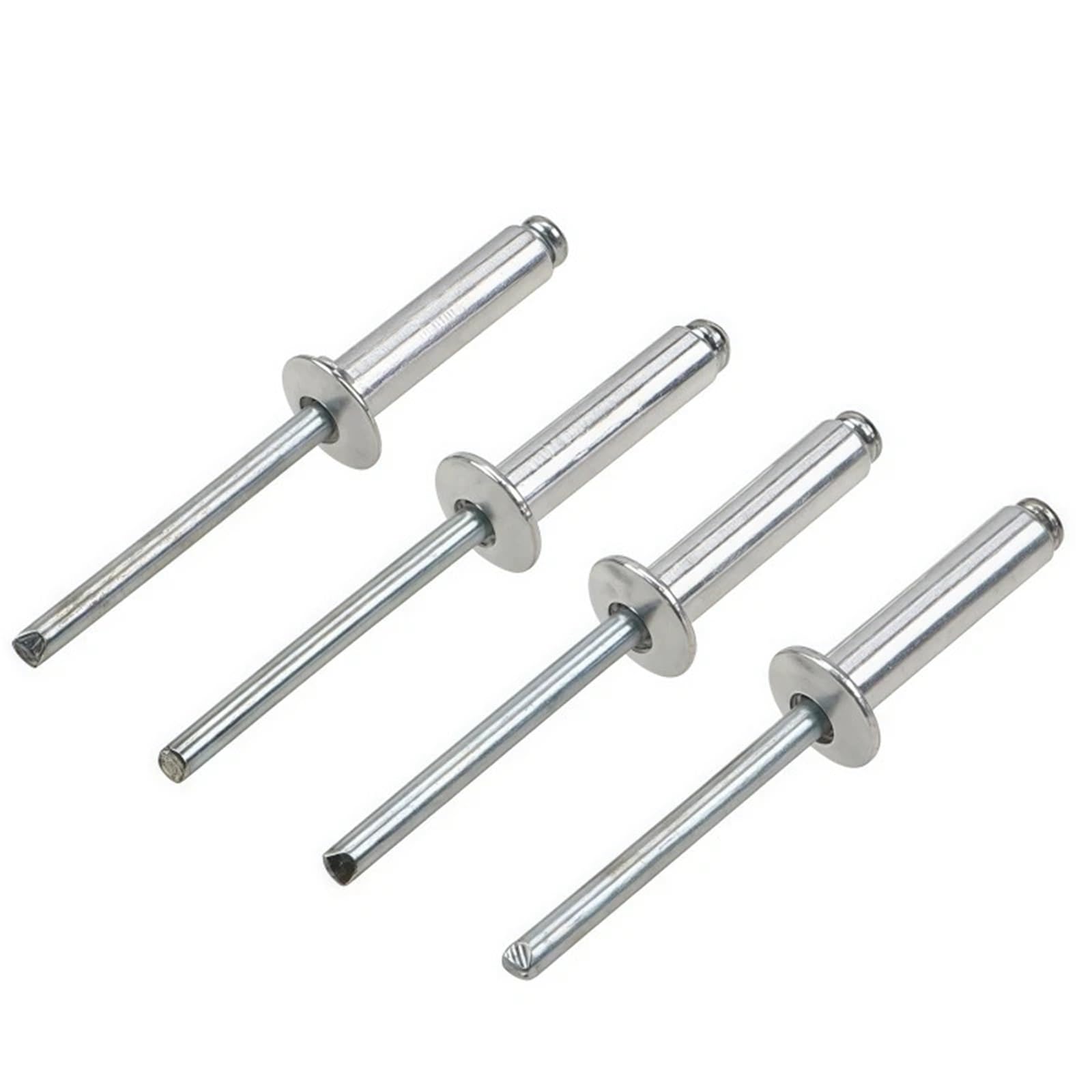Rivet 120pcs Blind Rivets Aluminum M3.2 M4 Dome Head Pop Assorted Set Rivet Kit Nail Pull for Furniture Assortment