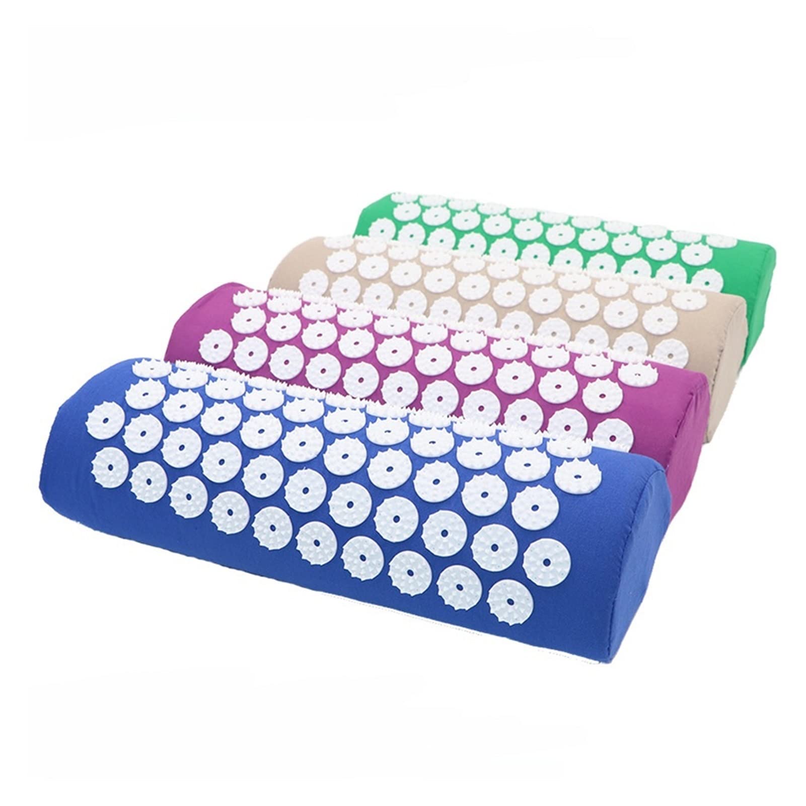 Cojín De Masaje 1 PC Acupuntura Masaje Almohada Almohada Masaje Mataje Mataje Acupresión Relájese Alfuerzo Cabeza Atrás Cuerpo Dolor Flor Spike Acupuntura Cojín De Masajes (Size : Pillow)