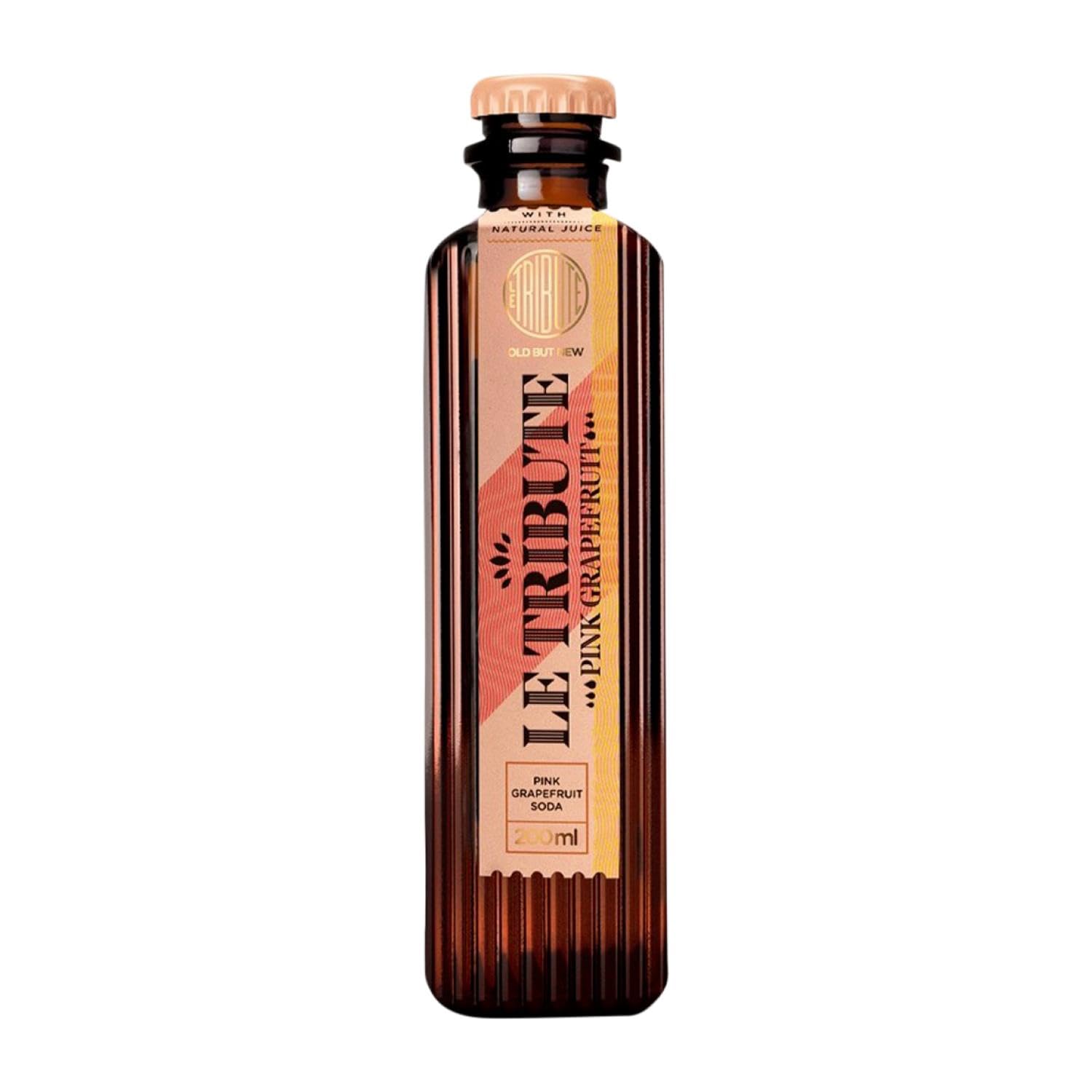 Refrescos y Mixers Caja de 24 unidades MG Le Tribute Pink Grapefruit Soda Botellín 20 cl
