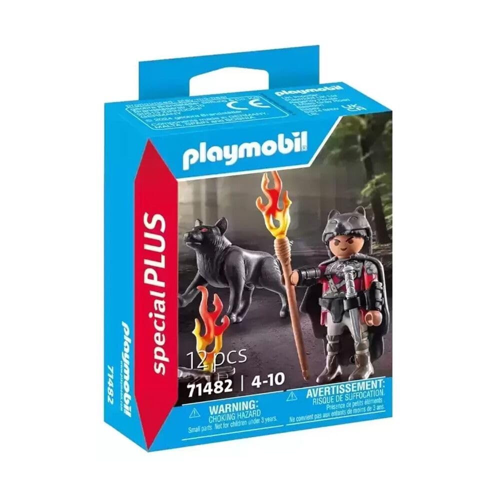 Playmobil 71482 Special Plus: Warrior with Wolf