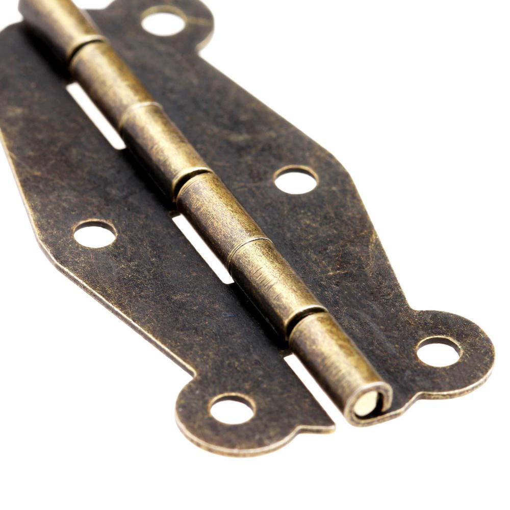 Amazon.co.jp: 蝶番 丁番2個/セットヒンジ51 * 24mmアイアン