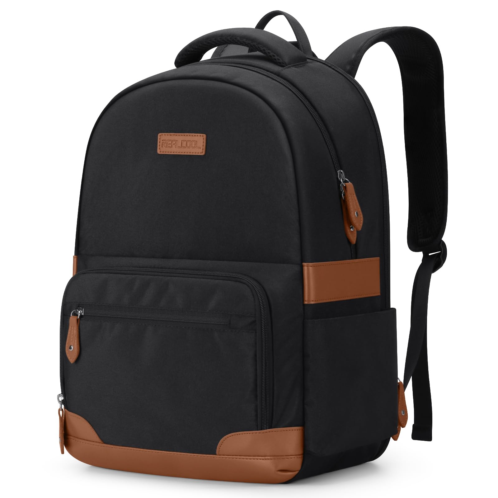 RealCool Laptop Backpack 31L Travel Backpacks Gift for Women Men Fits up to 15 6-17 Inch Water Resistant