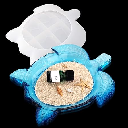 Porte Savon Silicone Moule Silicone Porte-Savon - Pour Résine Époxy, Savon, Bougies - 12x8.5cm - DIY Déco Moule Silicone Bijoux