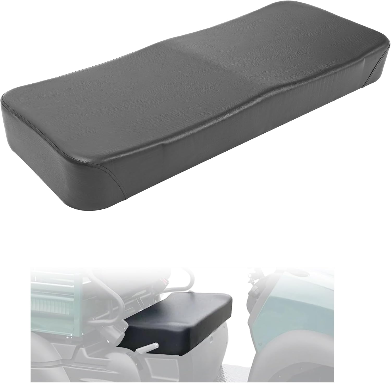 Kojem Bottom Complete Seat Replacement Compatible with 2010-2018 Kawasaki Mule SX 600 610 Lower Seat Cushion Replacement for 53066-0269-MA Black