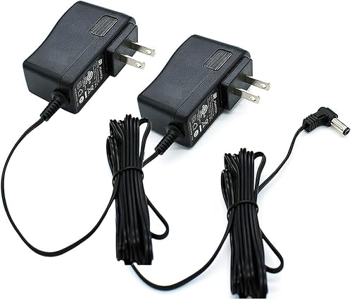 PLUSPOE - Cable de alimentación de 24 V, paquete de 2 adaptadores de CA y CC fuente de alimentación de repuesto para difusor de aceite esencial de