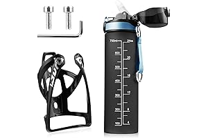 Bike Water Bottle Holder with Bottle
