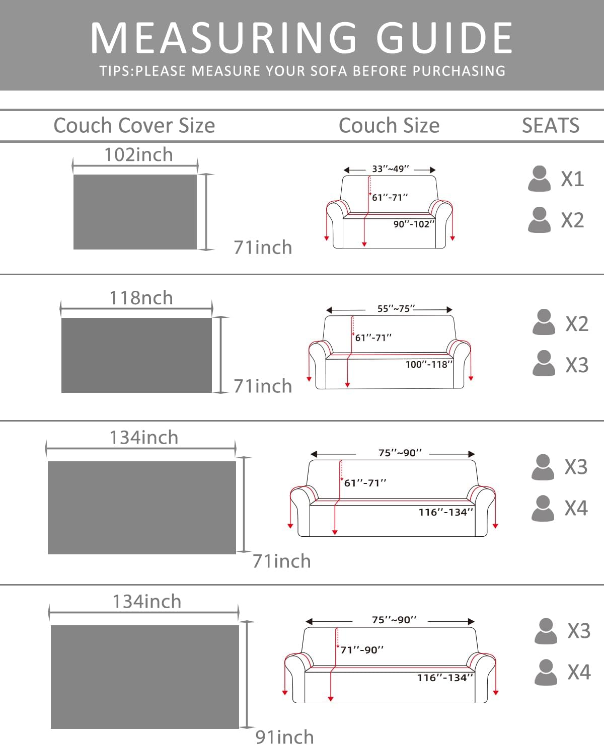 ラブシートと3人掛けソファ用ソファカバー、布団ソファとL字型ソファ用ソファカバー、犬用ソファカバー、リビングルームで洗えるソファカバ