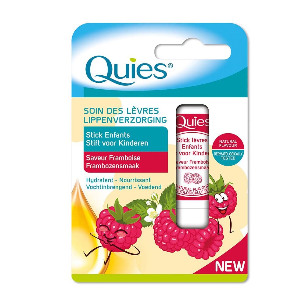Quies Lips Care Children Stick Raspberry 4,5g