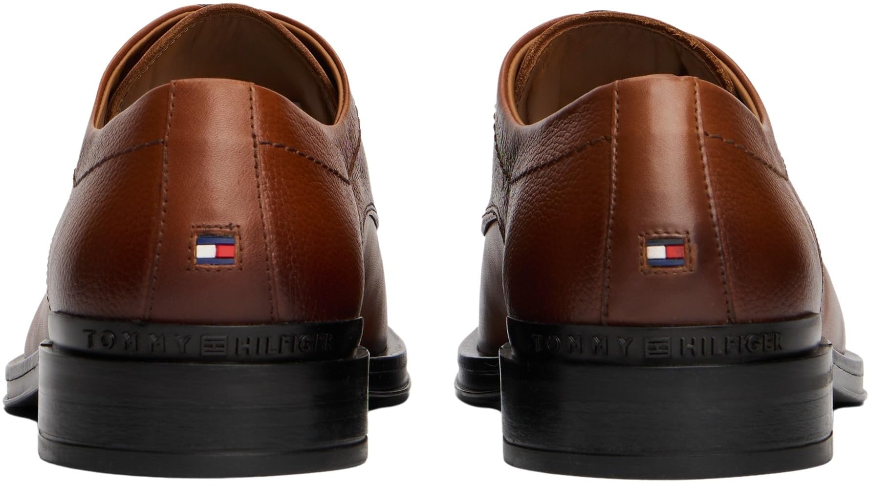 Tommy Hilfiger Chaussures Derby Homme Corporate en Cuir