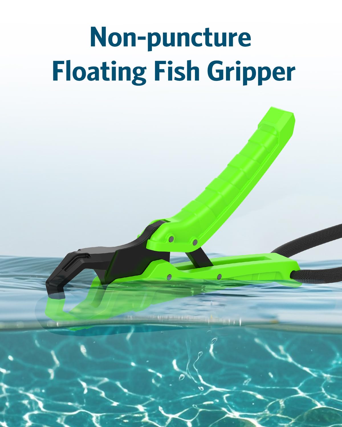 Báscula de pescado con agarre de labios, báscula digital impermeable para peces de 110 libras/50 kg, báscula de equipaje portátil con cinta métrica, retroiluminación LCD, baterías, para pesca