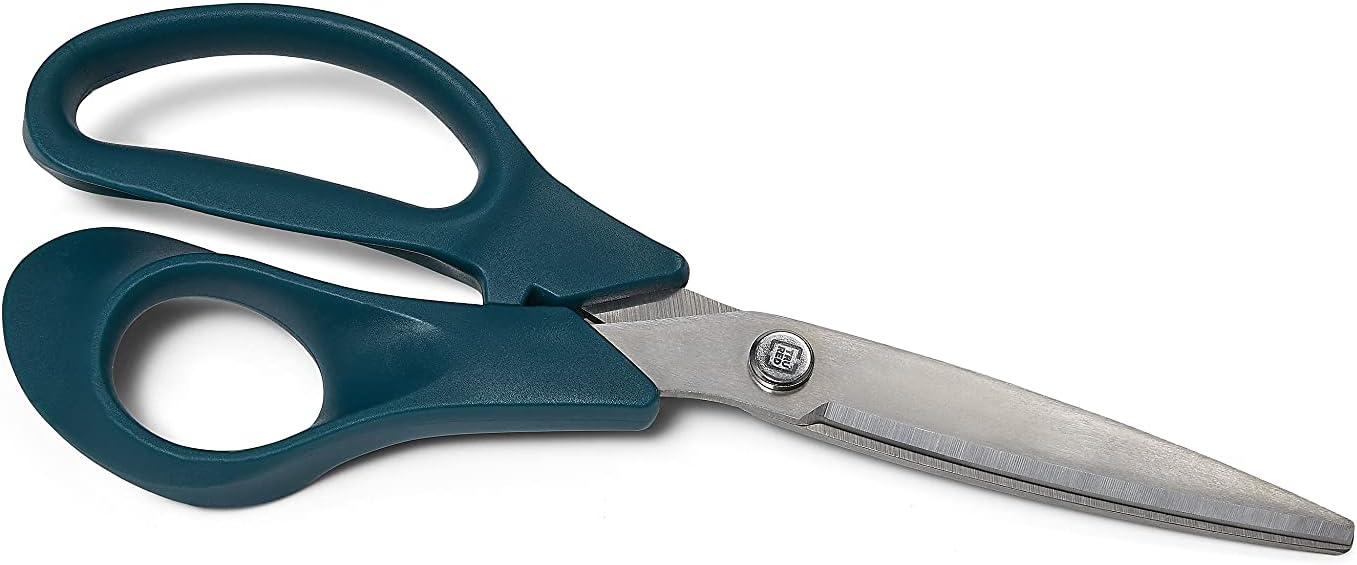 TRU RED 8‑Inch Stainless Steel Scissors, Straight Handle, Right & Left Handed – Office Scissors
