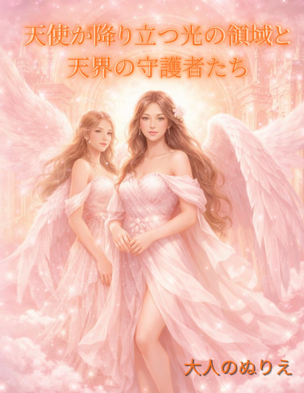 天使が降り立つ光の領域と天界の守護者たち・大人のぬりえ: 美しく神秘的な守護天使と天界のデザインで癒し・ストレス解消・リラックス・マインドフルネスを深める大人の塗り絵 (幸運を引き寄せる神秘ぬりえシリーズ)