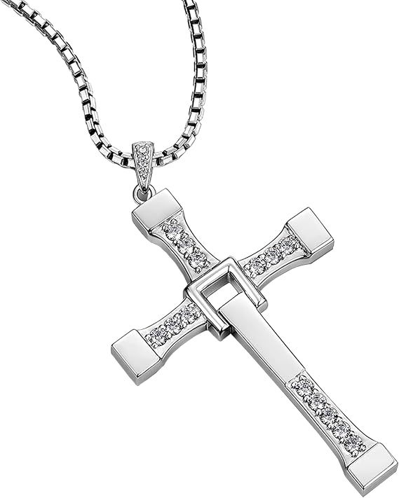 Cross Pendant Chain Necklace 
