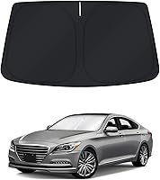 Vista 207 de KUST Parasol para parabrisas para BMW X1 F48 2016, 2017, 2018, 2019, 2020, 2021, 2022, accesorios de ajuste personalizado, parasol plegable