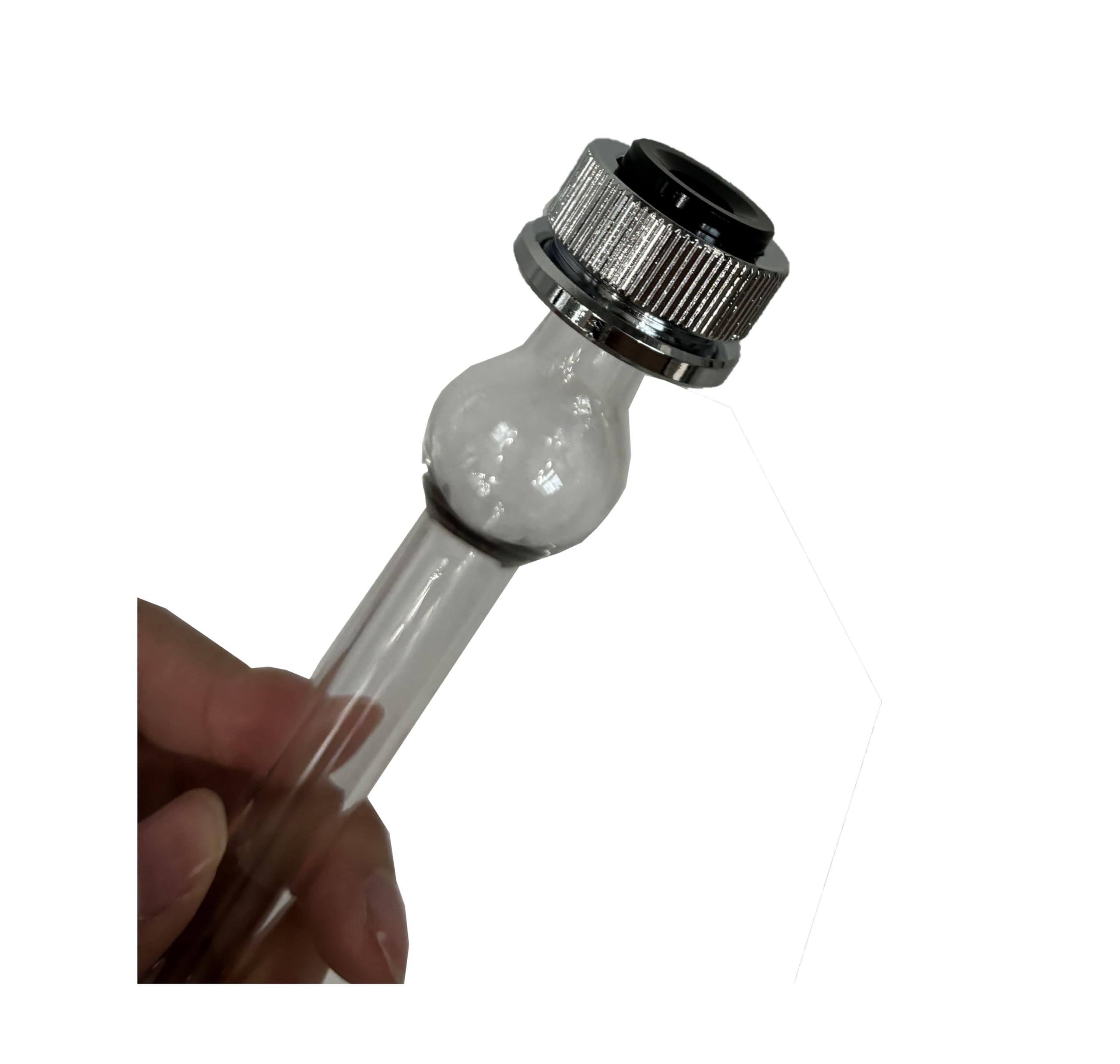 Tubo polarímetro de 200 mm - Portamuestras de vidrio for polarímetros manuales WXG-4 y semiautomáticos POL-200