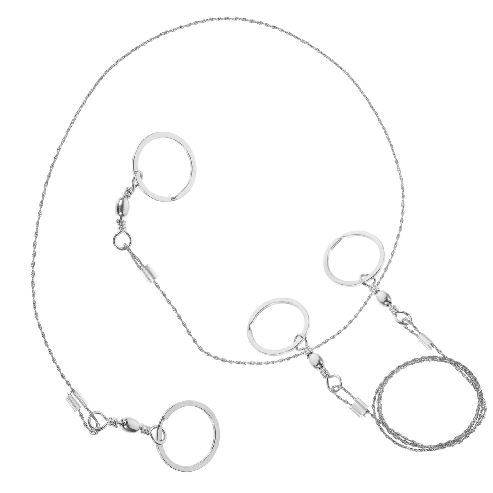 VANZACK Professional Wire Saw Survival Saw 2pcs Metal Chainsaw for Camping Outdoor Survival Rope Saws