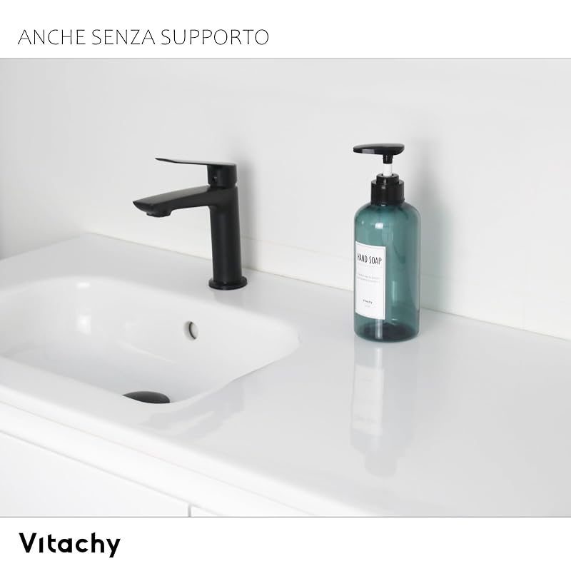 Pack di 3 dispenser doccia azzurri - vista 3