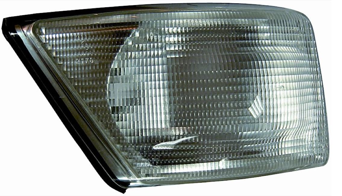 Set 2 Fanale Fanalino Freccia Anteriore Sinistro e Destro Per Daily S2000 MK3 da 1999 a 2005 Luce Indicatore Di Direzione Lampeggiatore Bianco Senza Portalampada
