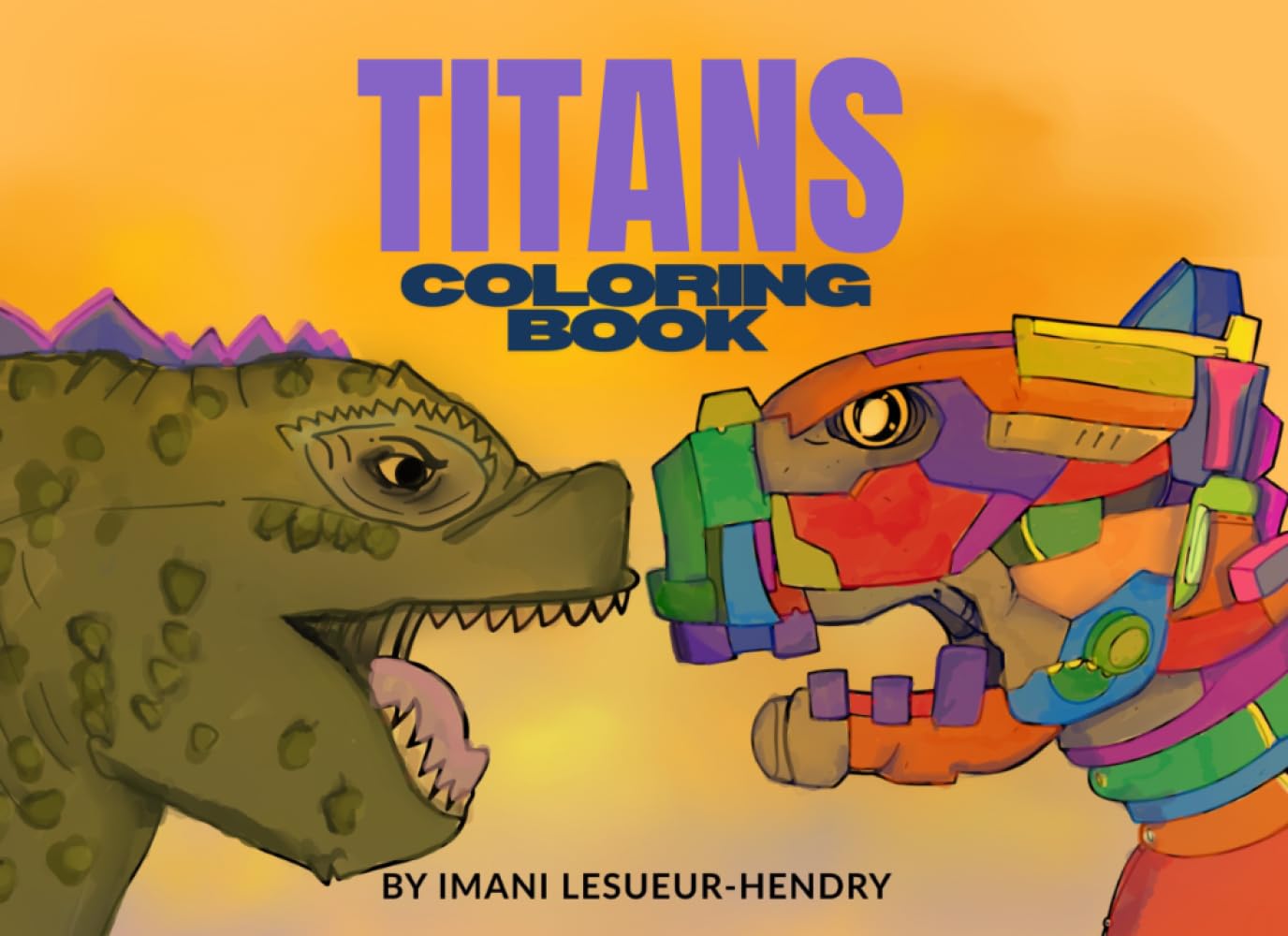 Titans Coloring Book