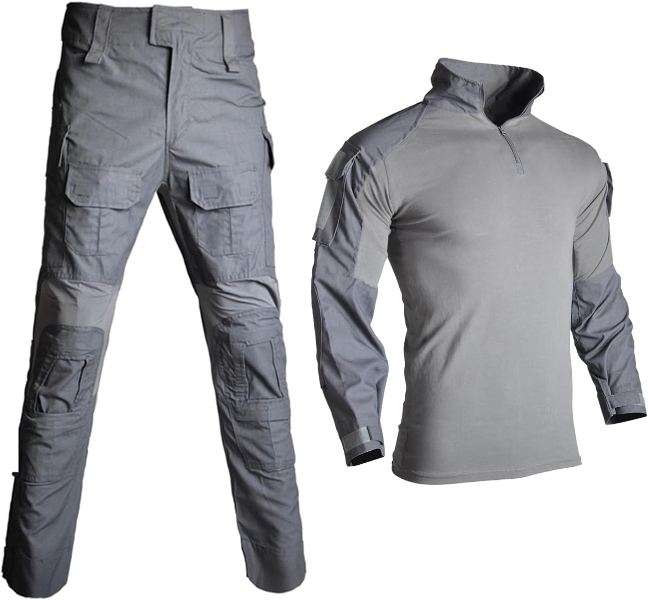 G3 Combat Suit, Tactical Camo Suit, Airsoft Uniform, Paintball Clothing with Knee Pads and Elbow Pads