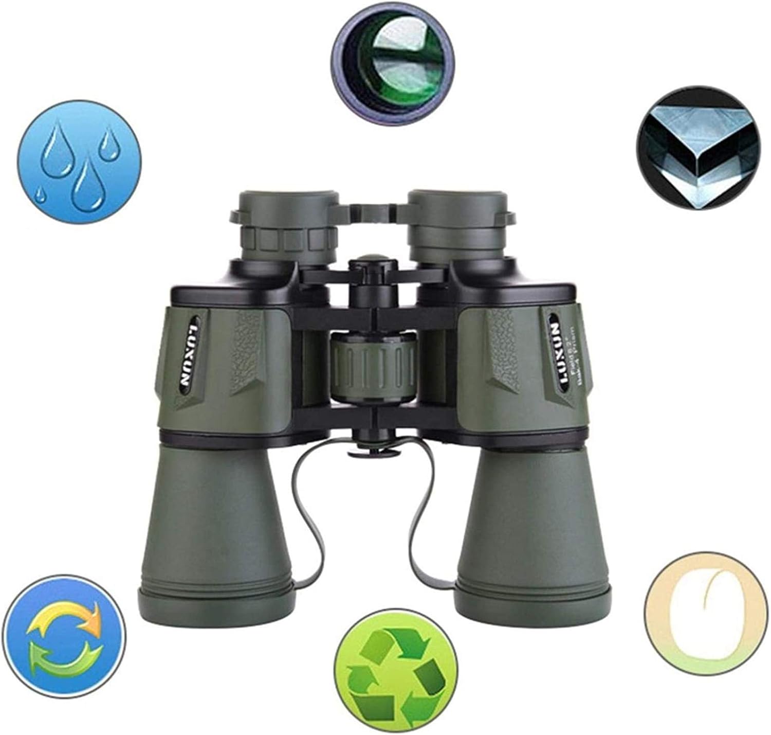 High Power Binoculars Spotting Scope Telescope,Monocular Telescope HD for Adults BAK4 Prism Fogproof Waterproof Great Outdoor Bird Watching Shooting Sport Monocul