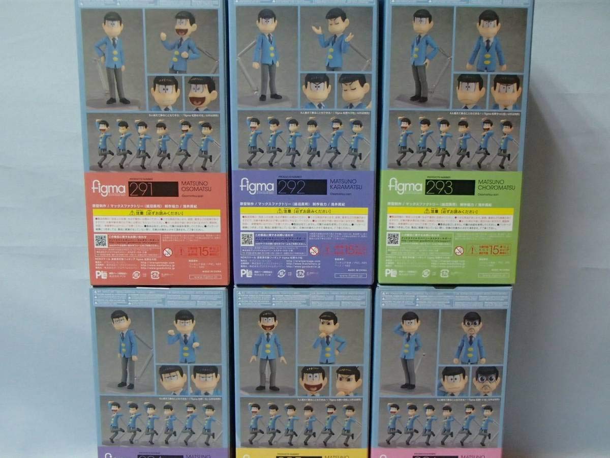 おそ松さん　figma フィギュア　6体セット Amazon | figma おそ松さん 6体セット | フィギュア・ドール 通販