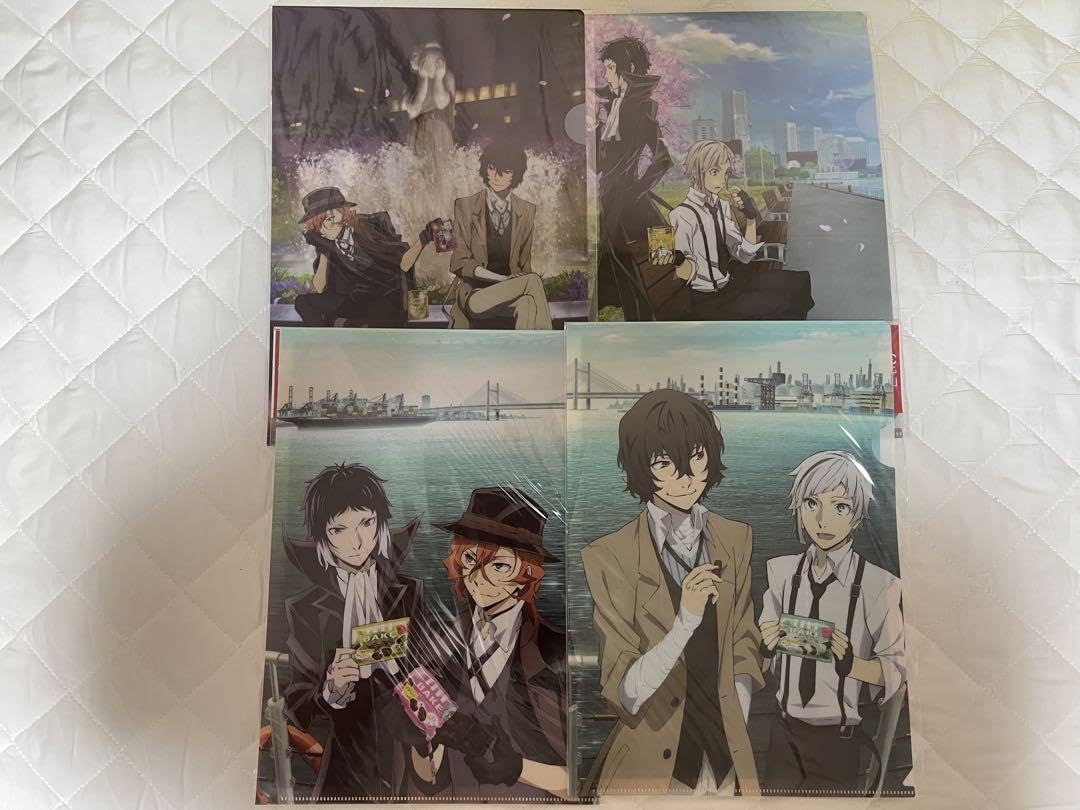 新品★文豪ストレイドッグス【中島敦＆太宰治】コラボ★クリアファイル Amazon.co.jp: 文豪ストレイドッグス 文スト クリアファイル