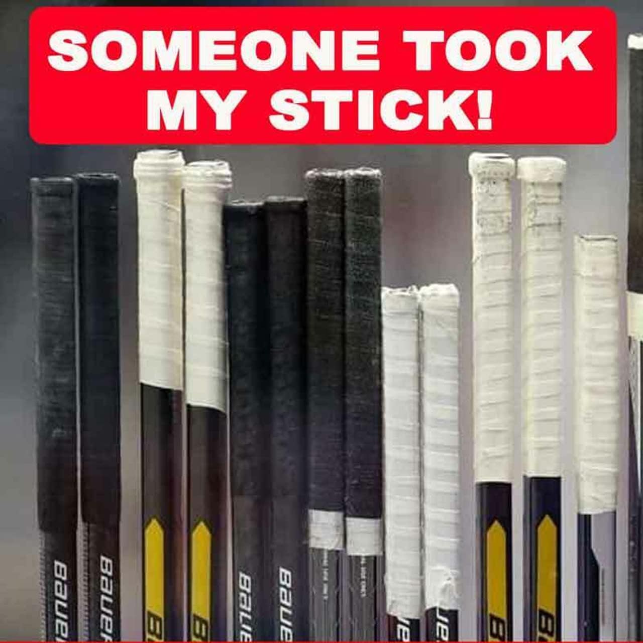 Personalized Hockey Stick Stickers-6 Pack | Ice Hockey Stick Decals | Laminated Label | Big League Stick Decals That Last and Won't Come Off