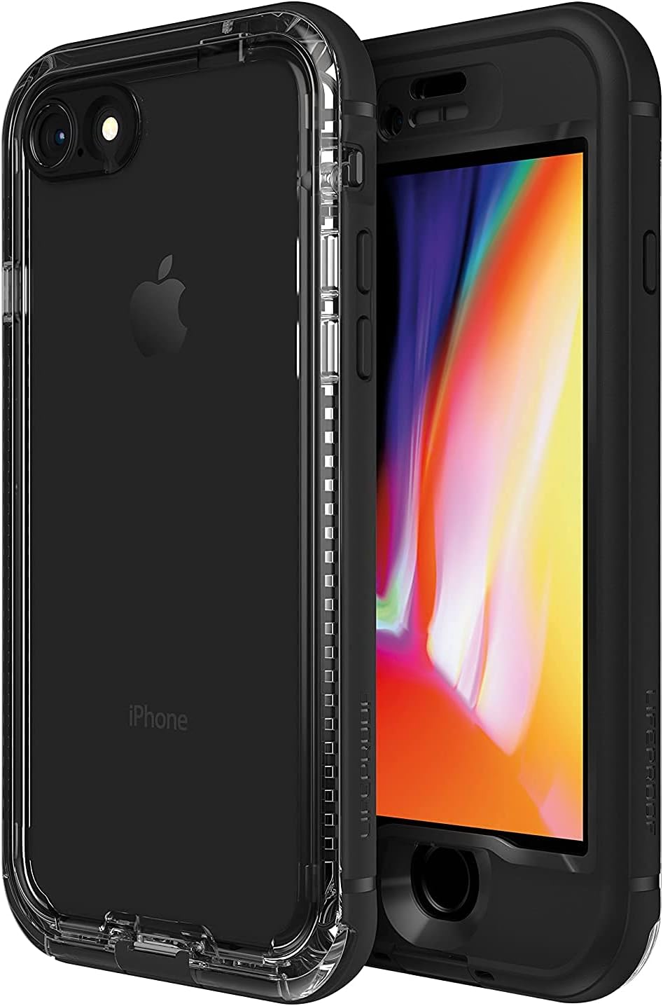 LifeProof NUUD iPhone 8 Case With WaterProof / DirtProof / SnowProof / DropProof(77-56811) Black In Colour