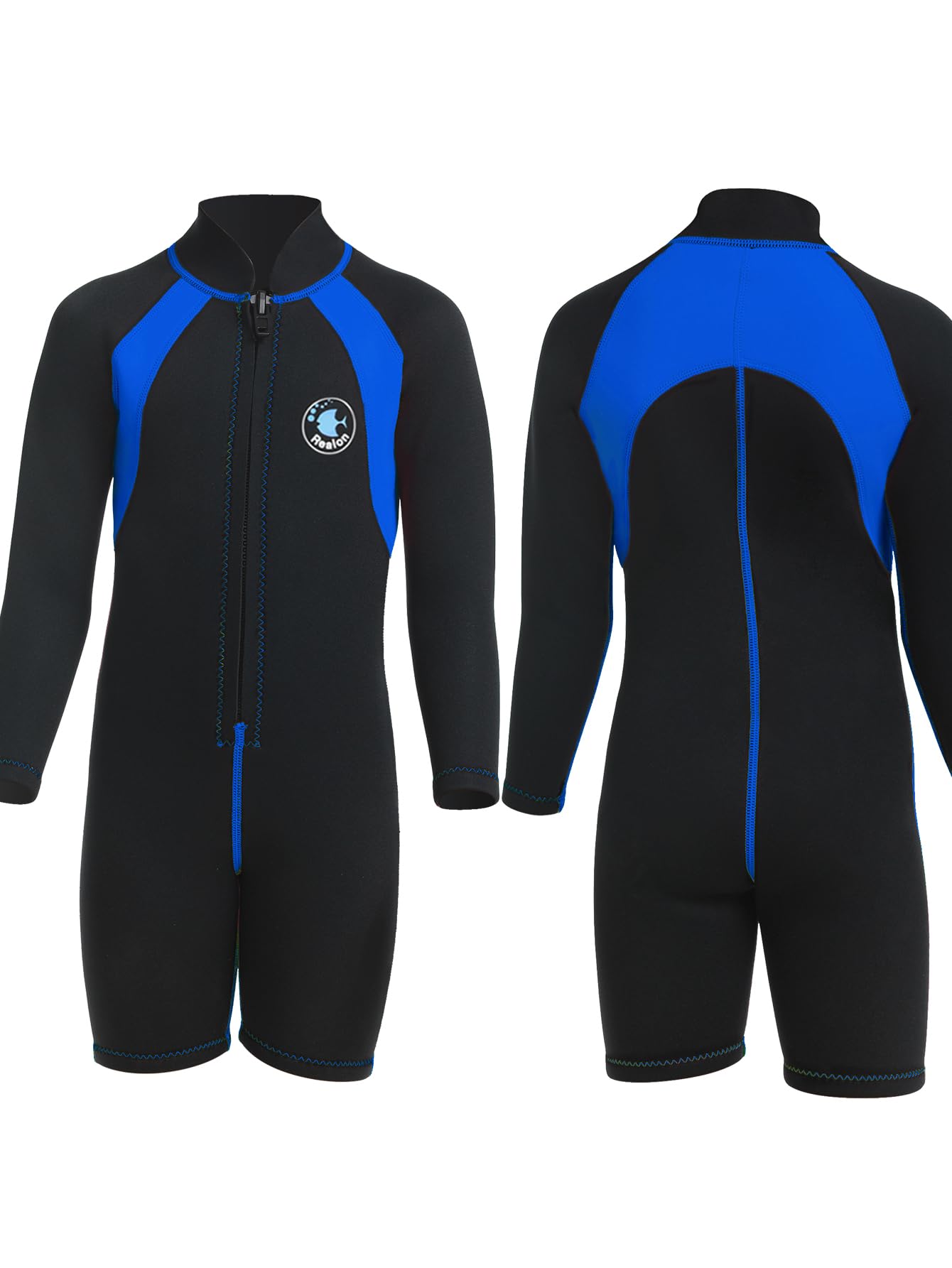 Amazon.com: REALON Kid Wetsuit Neoprene Boys Girls 3mm Full Wet