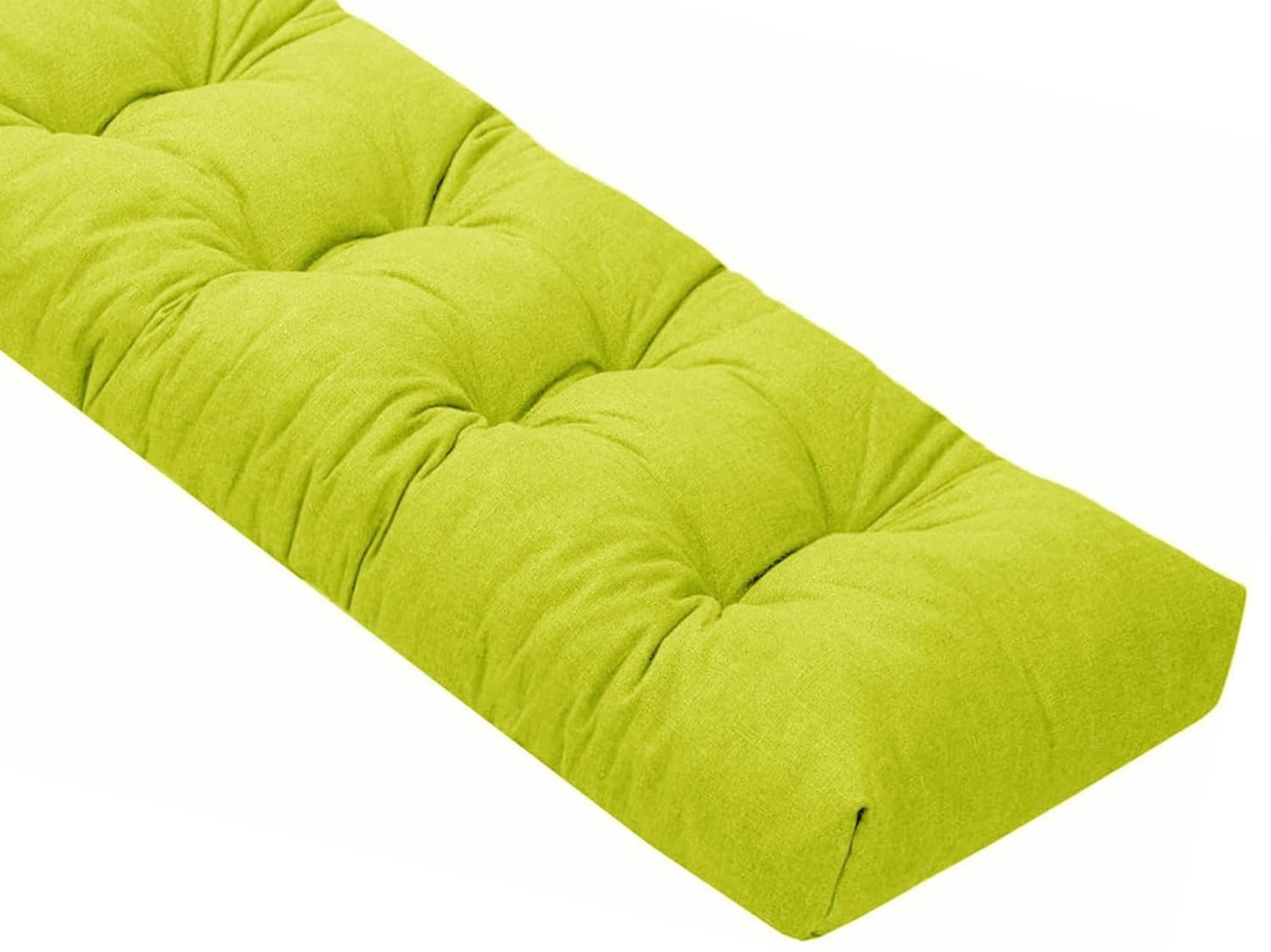 Coussin de banc en lin antidérapant 100x40 cm et sur mesure pour entrée élégante