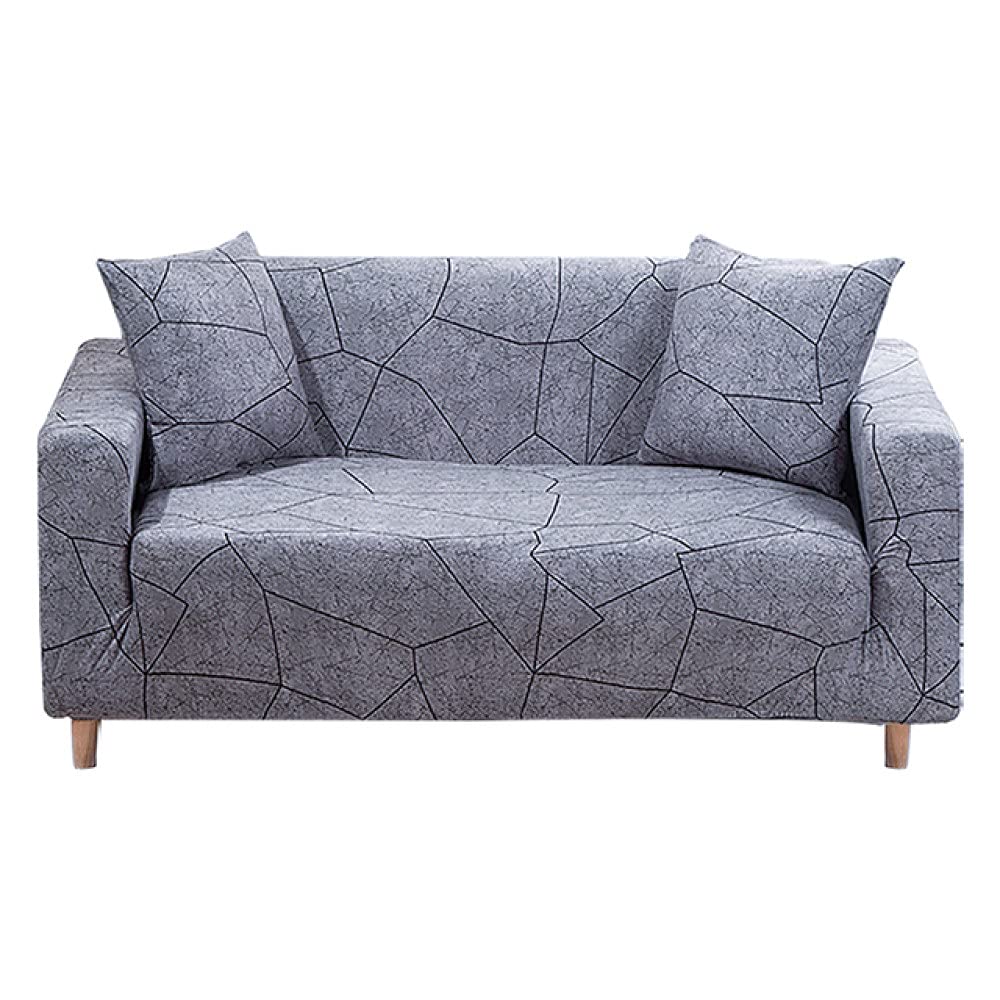 Housse de canapé extensible 3 places universelle et amovible élastique