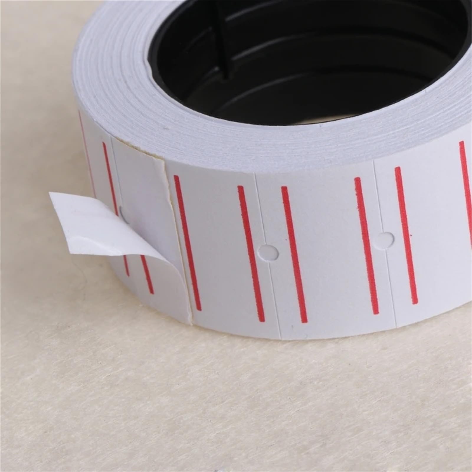 Lot de 70 rouleaux de 500 étiquettes autocollantes blanches pour étiquettes de prix, fournitures de bureau, marque alimentaire