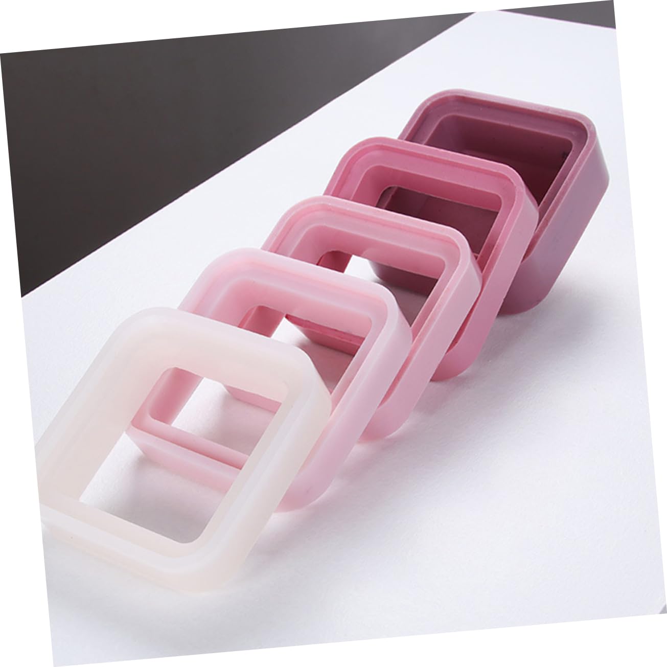 COHEALI 2sets Stampi Silicone Per Creazioni Artistiche Contenitore Per Piante Grasse e Gioielli Inclusa Base Molding Facile e Versatile Ottimo Per Epoxy Resin e Decorazioni Uniche
