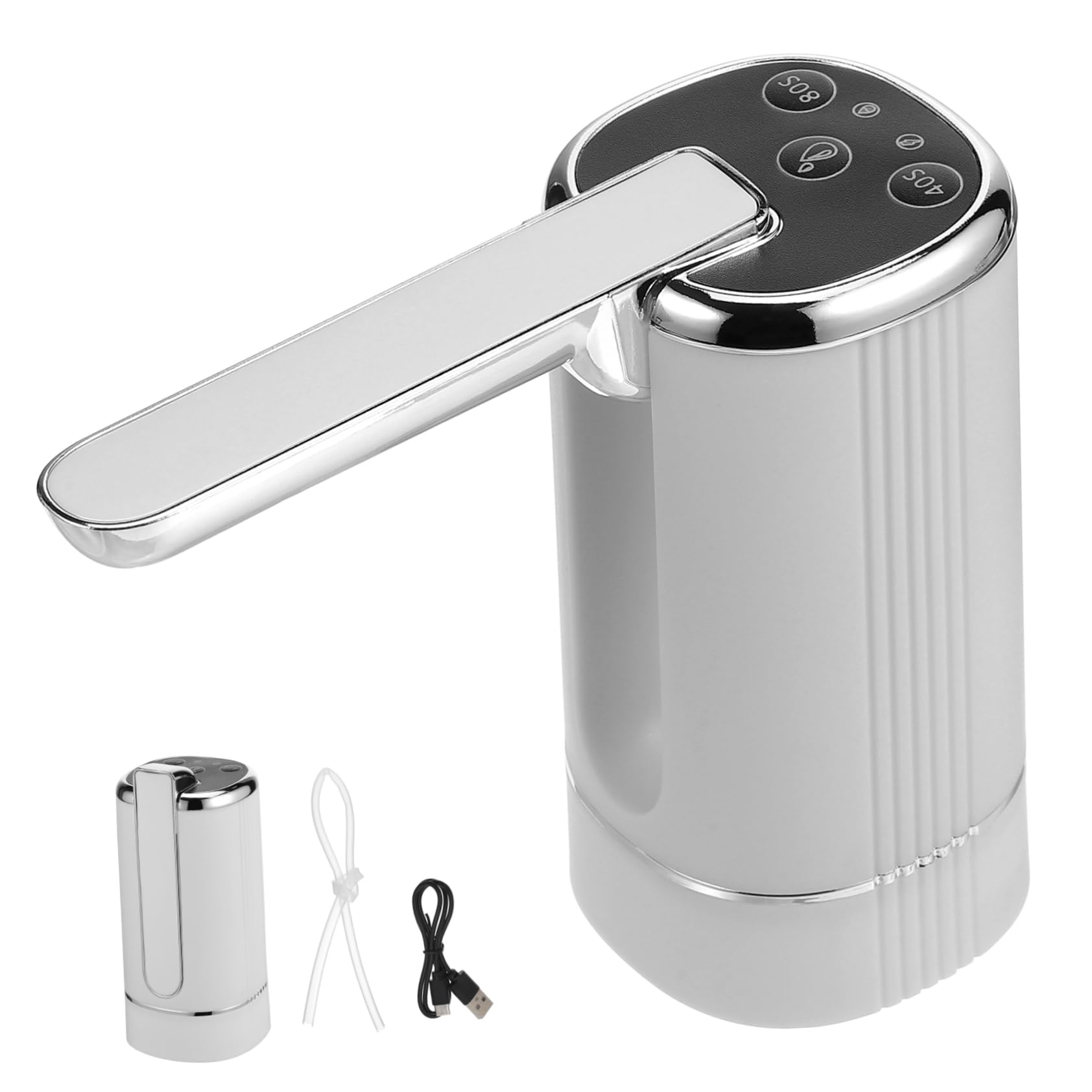 Distributeur eau électrique rechargeable avec pompe automatique pour jug