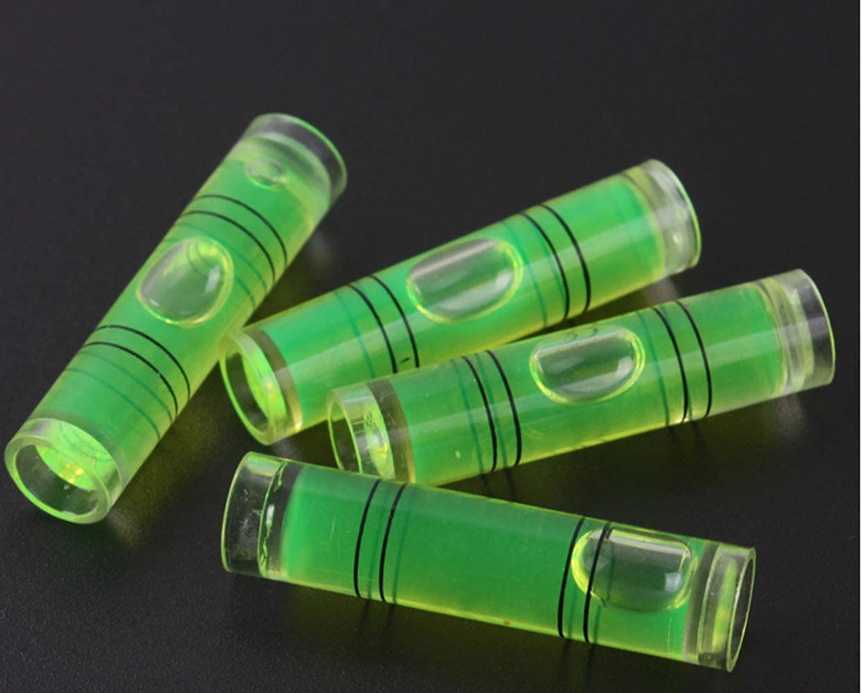 Photo 1 of 10 Pack Mini Bubble Spirit Level Gradienter Inclinometer - Small Bubble Tube Vial Frame Mural Hanging